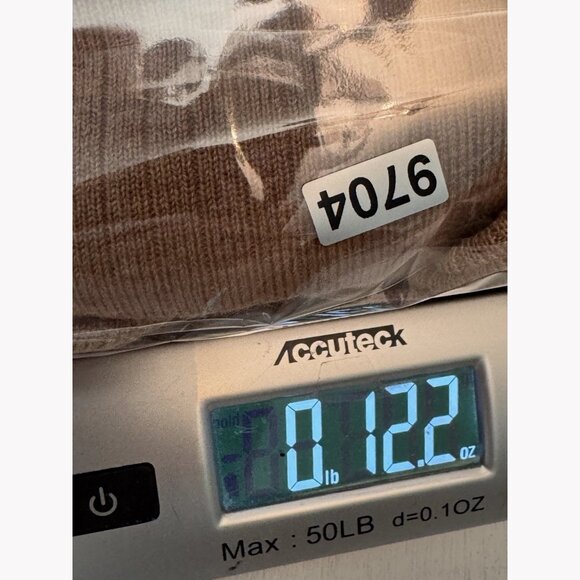 Talbots Pure Merino Wool Ribbed Sweater Sz XL Camel Tan Fall Minimalist Classic - Picture 9 of 9